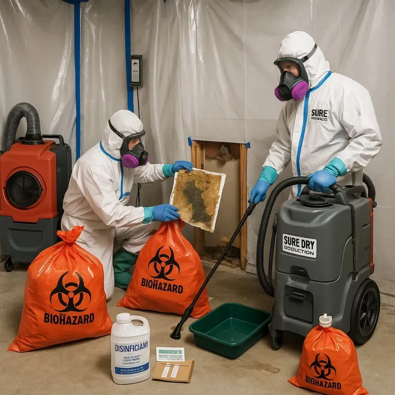 Contaminated Water Handling Protocols process in Sanborn, NY