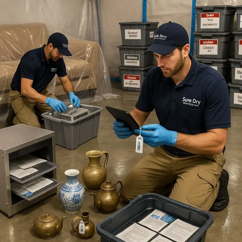 Content Protection and Restoration process in Sanborn, NY