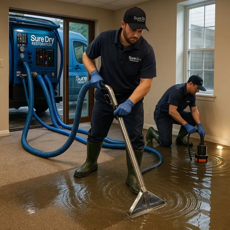 Water Extraction and Removal process in Sanborn, NY